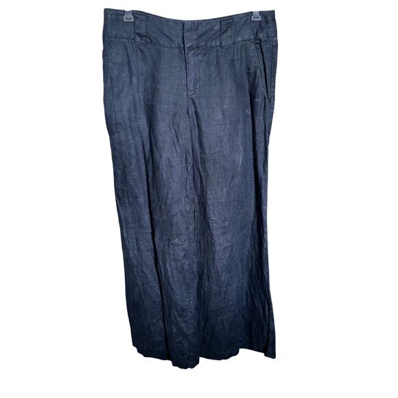 London Jean the Marisa wide leg linen pants sz 4 - Picture 2 of 8